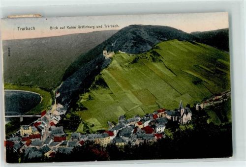 Trarbach Blick auf Ruine Gräfinburg