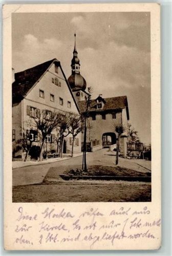 Höchstadt Kirche von Lonnerstadt Dt. Heimatbilder von Oskar Hendinger
