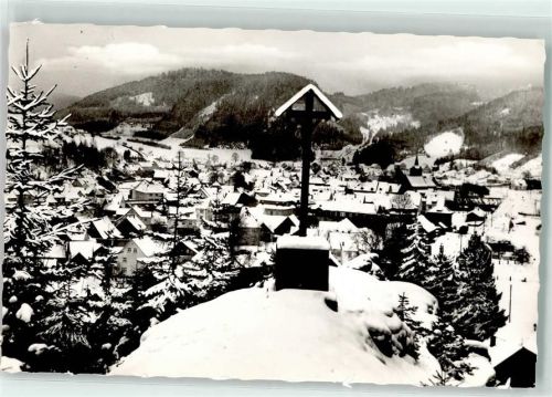 Steinwiesen Winter Gipfelkreuz