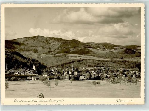79650 W7860 Schopfheim Foto AK