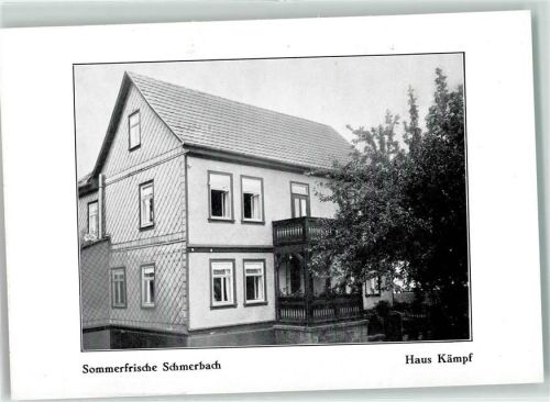 99891 O5801 Schmerbach b Gotha, Thür - Haus Kämpf