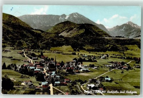 Bergen Hochfelln Hochgern Fliegeraufnahme