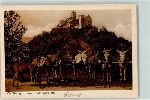 Eisenach Eselstandplatz Wartburg