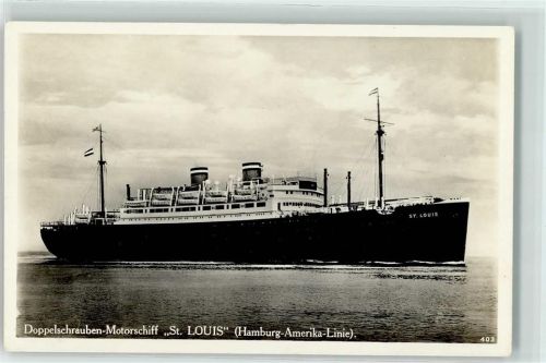 Dampfer Doppelschrauben Motorschiff St.Luis