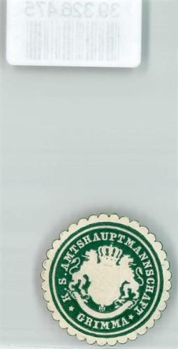 Grimma K.S. Amtshauptmannschaft Grimma