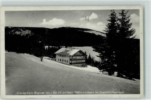 Brennes Urlauberheim Brennes d. I. Bat. 20. Inf.-Regts.