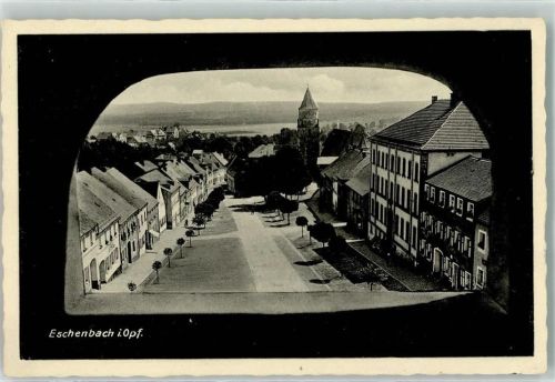 92676 W8489 Eschenbach i.d.OPf. Foto AK Stadtplatz