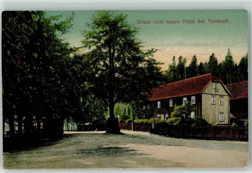 99897 O5809 Neues Haus b Tambach-Dietharz 1909 - neues Haus