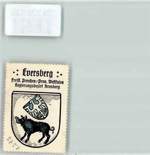 Eversberg Wappen Eber Kaffee Hag