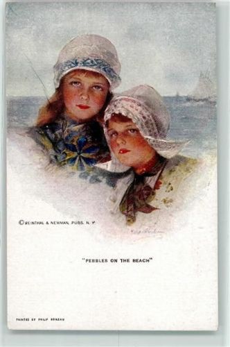 Reinthal & Newmann Nr. 756 Pebbles on the Beach AK