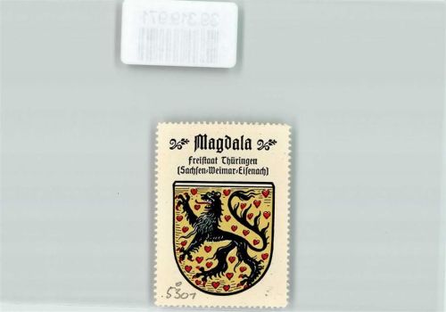 Magdala Wappen Löwe Herzen Kaffee Hag