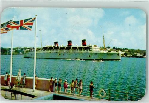 Hamilton Q.T.E.V. Queen of Bermuda Hamilton Habour
