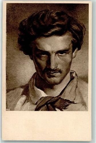 Verlag Ackermann Nr. 2635 Anselm Feuerbach - Selbstbildnis
