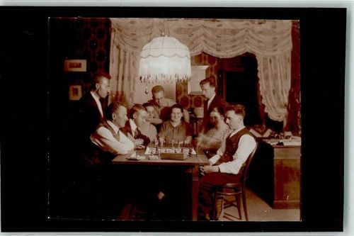 1928 Familienfoto passepartout