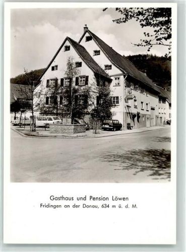 Fridingen Gasthaus Pension Löwen Autos