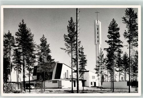 Imatra Kolmen Ristin kirkko Kirche Auto