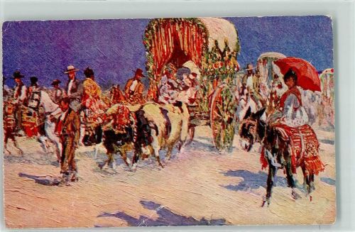Romeria del rocio sign. M. Bertuchi