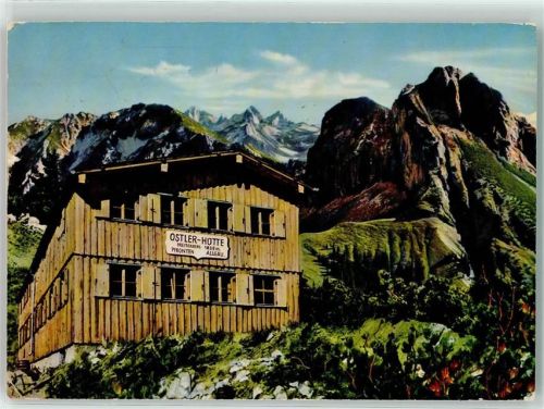 Ostlerhütte - Breitenberg 1838 m Roßberg Tannheimer Berge Aggenstein Hüttenstempel