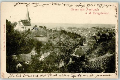 Auerbach 1906 Bergkirche