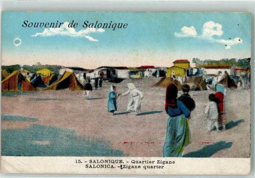 Thessaloniki Saloniki 1916 - Quartier Zigane