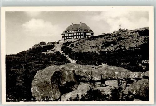 Reifträgerbaude Riesengebirge Hüttenstempel