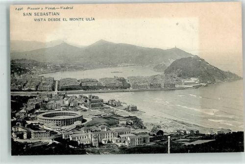 San Sebastian Vista desde el Monte Ulia