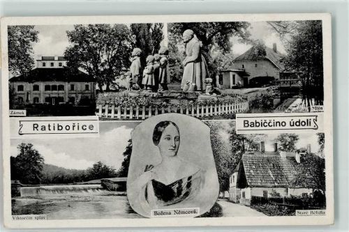 Ratiborice Bozena Nemcova Zamek Mlyn Viktorcin splav Srare Belidlo