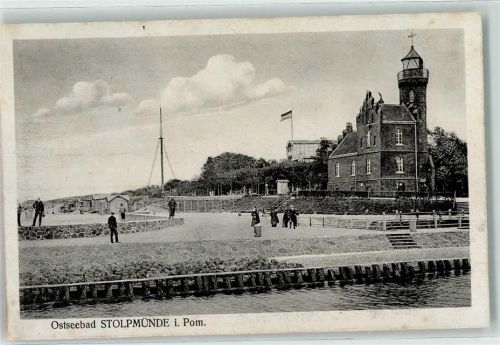 Stolpmünde Leuchtturm