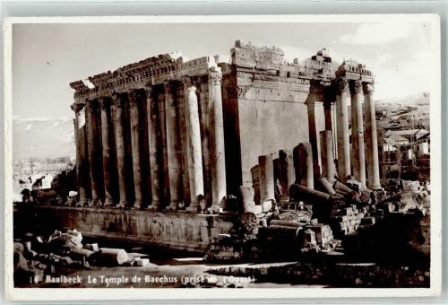 Baalbek le Temple de Bacchus