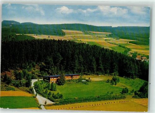 Pleystein Schullandheim Fliegeraufnahme