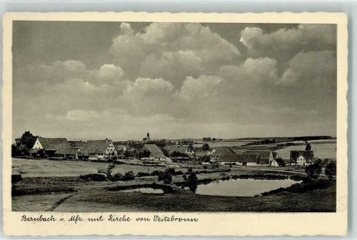 Bernbach mit Kirche von Veitsbronn