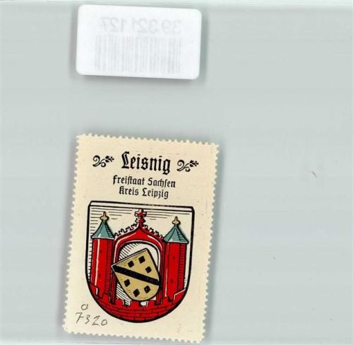 Leisnig Wappen Kaffee Hag ca. 1920-1940 Torturm