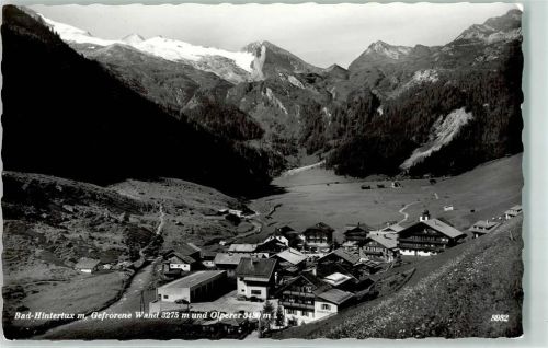 Hintertux Gefrorene Wand 3275 m Olperer 3480 m Kirche