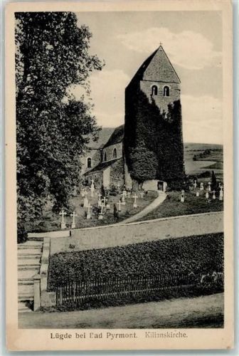 Lügde Kilianskirche Friedhof