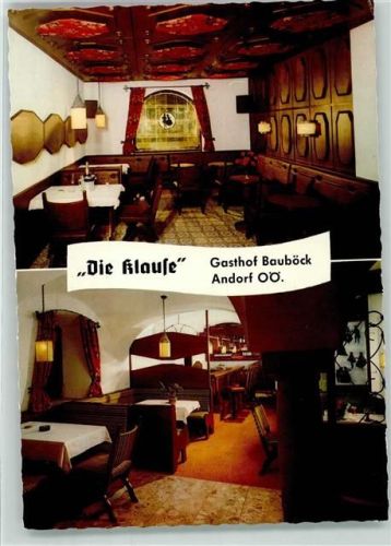 Andorf Gasthaus die Klause Bauböck