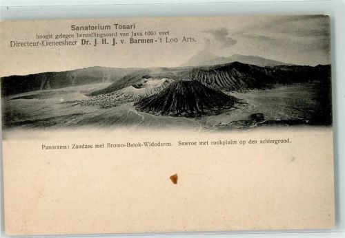 Java Zandzee met Bromo Batok Widodaren Sanatorium Tosari Nationalpark Vulkan