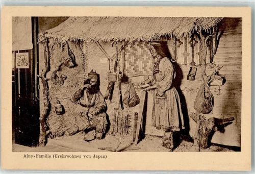 Aino Familie Ureinwohner von Japan