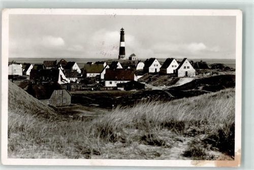 Hörnum Leuchtturm Foto AK