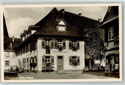 Haslach Gasthaus zur Sonne Geburtshaus von Hansjakob