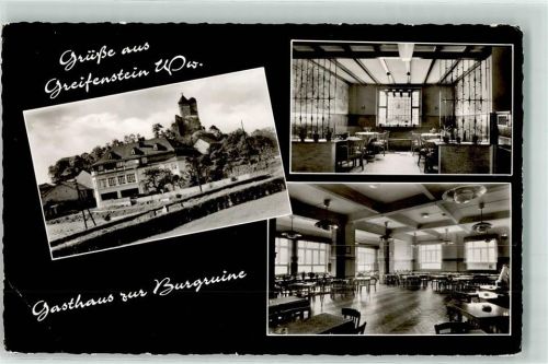 Greifenstein Gasthaus zur Burgruine Gaststube