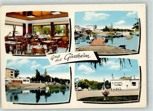 Ginsheim-Gustavsburg Gasthaus Zur Altrhein Fähre Gaststube