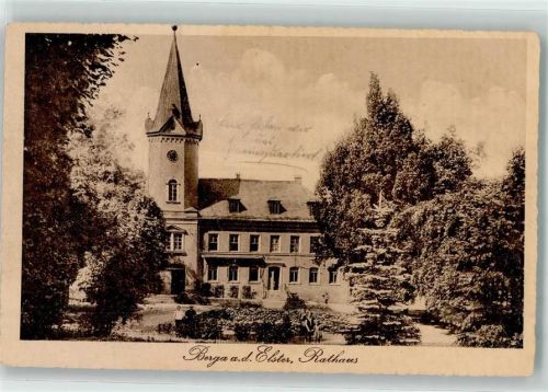 Berga 1919 Rathaus
