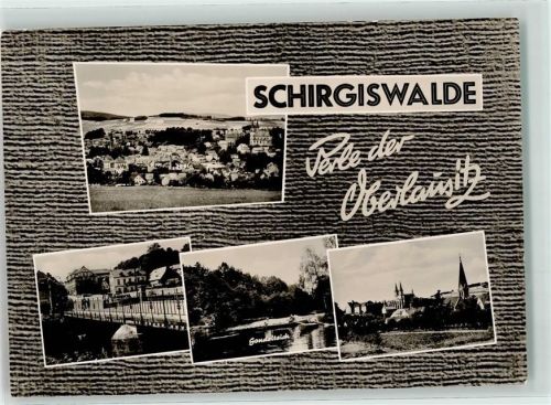 02681 O8605 Schirgiswalde - Gondelteich Kirche