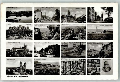 Lichtenfels Schloß Banz Basilika Vierzehnheiligen Staffelberg Marktplatz