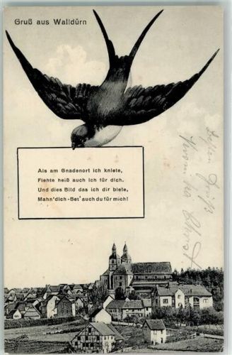 Walldürn 1917 Schwalbe Kloster