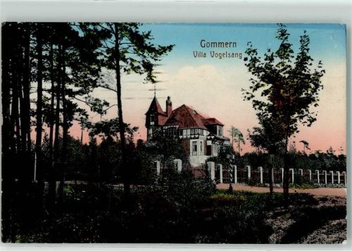 Gommern 1915 Villa Vogelsang