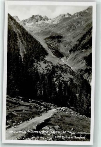Ischgl Madleintal Küchelspitze Rautekopf Tirol