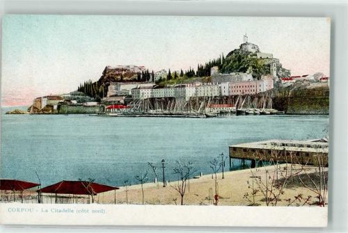 Corfu la Citadelle Cote nord