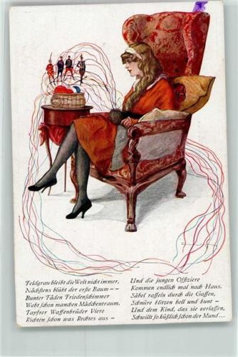 Ohrensessel Frau Wolle
