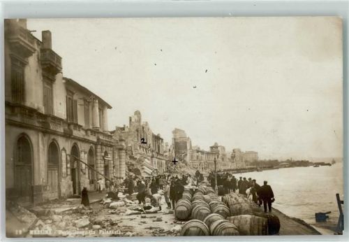 Messina Feriti lungo la Palazzata